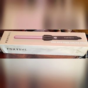 FOXYBAE 25mm Curling wand in rose gold